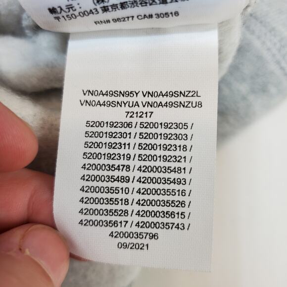 Vans Hoodie Sweatshirt Mens Small Pullover Versa Gray Black Checkerboard Skate - Picture 11 of 12